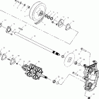 600 XC SP F/O - S02NP6ES Приводной вал