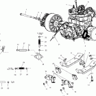 600 XC SP - S02NP6ESB Крепление двигателя