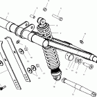 800 XC SP M-10 F/O - S02NE8CS Front torque arm (m-10)