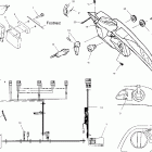 800 XCR - S02SB8AS Панель передняя