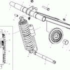 700 CLASSIC BUILT BEFORE 1/1/01 - S02ND7CS Rear torque arm