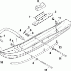 600 XC SP F/O - S02NP6ES Ski (edge)