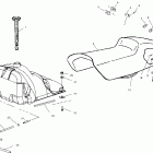 700 XC SP - S02NP7CSB Seat and gas tank