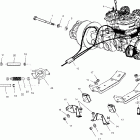 800 RMK F/O 151 BUILT BEFORE 3/1/01 - S02NL8CS Крепление двигателя