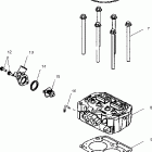 INDY FRONTIER - S02NT7DS Головка цилиндра и блок