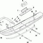 500 XC SP F/O - S02NP5CS Ski (edge)