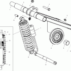 800 XC SP M-10 F/O - S02NE8CS Rear torque arm (m-10)