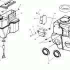 800 RMK F/O 151 BUILT BEFORE 3/1/01 - S02NL8CS Масляный бак и воздуховод