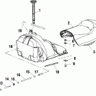 800 RMK F/O 156 - S02NM8CS Seat and gas tank