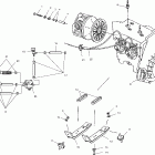 440 PRO X FAN COOLED - S02NX4FS Крепление двигателя