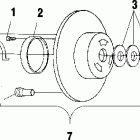 700 RMK 144 STOCK - S02NK7CSA Привод сцепления