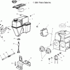 600 PRO X - S02NX6ES Масляный бак и воздуховод