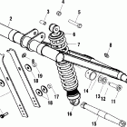 500 XC SP M-10 F/O BUILT AFTER 3/1/01 - S02NE5CS Front torque arm (m-10)