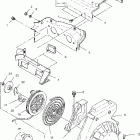 INDY 340 DELUXE - S02LD3AS Blower housing and recoil