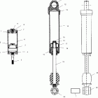 700 CLASSIC BUILT BEFORE 1/1/01 - S02ND7CS Rear shock