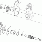 600 XC SP - S02NP6ESB Водяной  и масляный насосы