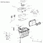 800 XC SP STOCK - S02NP8CSB Воздушный фильтр