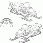500 INDY - S01NB4BS Наклейки