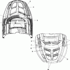 800 XCR - S01SB8AS Капот