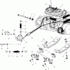 800 XC SP - S01NP8BSB Крепление двигателя