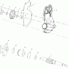 500 XC S01NP5AS Водяной  и масляный насосы