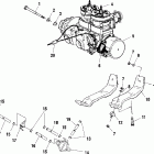500 RMK 136' - S01SR5AS Крепление двигателя
