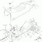 800 XCR - S01SB8AS Seat and gas tank