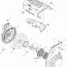 SUPERSPORT EDGE - S01NB5BS Blower housing & recoil starter