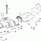 600 RMK 136' - S01SR6DS Seat and gas tank