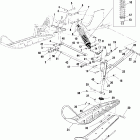 WIDETRAK LX - S01SU4BS Front suspension and ski