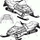 800 XC SP - S01NP8BSB Наклейки