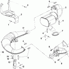 600 CLASSIC TOURING - S01ST6ES Глушитель