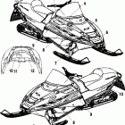 500 XC S01NP5AS Наклейки