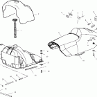 XCF SP EDGE - S01NX4FS Seat and gas tank