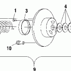 500 INDY - S01NB4BS Привод сцепления