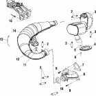 600 PRO X - S01NX6ES Выхлопная система
