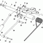500 RMK 136' - S01SR5AS Rear torque arm