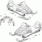 INDY 340 TOURING - S01LT3AS Наклейки