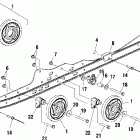 500 RMK 136' - S01SR5AS Rail mounting suspension