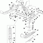 SPORT TOURING - S00SD5BS Front suspension and ski