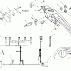 600 XC DELUXE - S00SD6DS Панель передняя