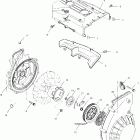 SPORT - S00LB4AS Корпус вентилятора и ручной стартер