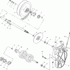 600 XC SP S00SP6ES Приводной вал