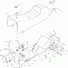 800 XCR - S00SB8AS Seat and gas tank