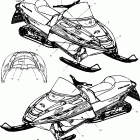 600 XC SP EDGE - S00NP6ES Наклейки