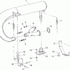 500 INDY - S00SB4BS Глушитель