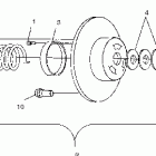 600 XC SP EDGE - S00NP6ES Привод сцепления