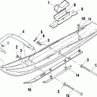 EURO 500 SKS - E00SS5AU Лыжа