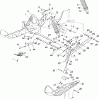 500 INDY - S00SB4BS Front suspension and ski