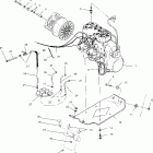 500 INDY - S00SB4BS Крепление двигателя